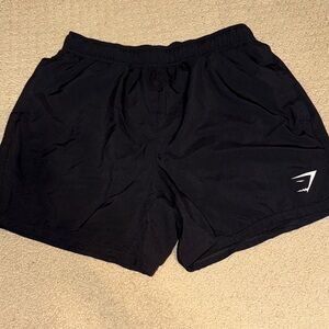 Gymshark Men's Black React 5” Shorts